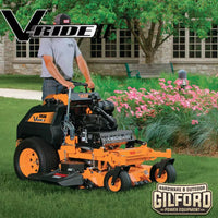 Thumbnail for Scag V-Ride II Stand On Zero Turn Lawn Mower With 48-Inch And Velocity Cutter Deck 22 HP Kawasaki 691FX