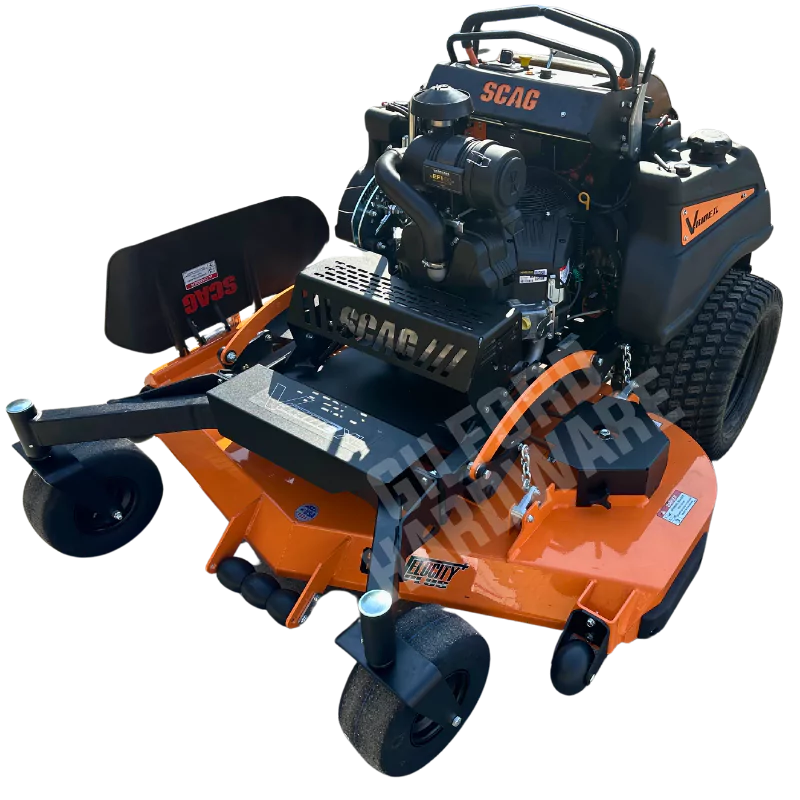 Scag V-Ride XL Stand On Zero Turn Lawn Mower With 61-Inch Velocity Cutter Deck And 40 HP Vanguard Big Block V-Twin EFI