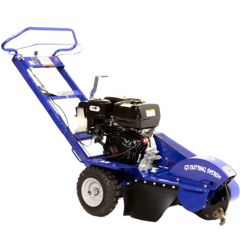 BlueBird Walk Behind Gas Powered Stump Grinder 15" Dia Cutting Wheel and 13 HP Honda GX390