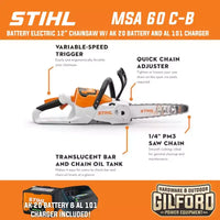 Thumbnail for STIHL MSA 60 C-B 12