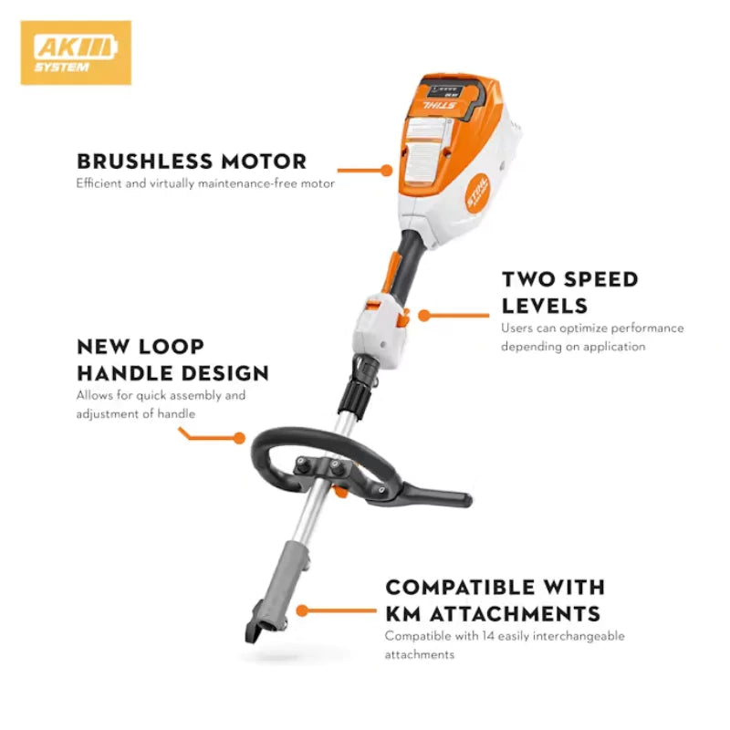 STIHL KMA 80 R Battery-Powered Kombi Multi-Task Tool Powerhead