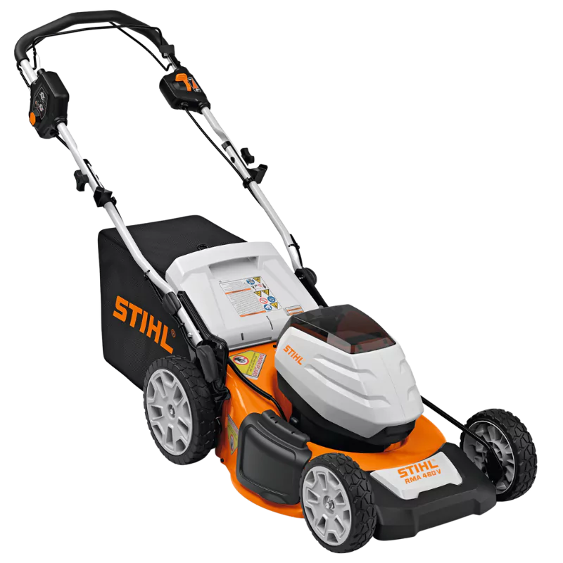 STIHL RMA 460 V Battery Self-Propelled Lawn Mower 19" With AK 30 Battery And AL 101 Charger