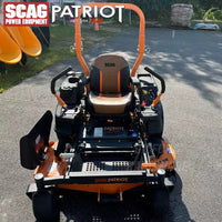 Thumbnail for Scag Patriot Zero Turn Ride On Lawn Mower With 52-Inch Hero Cutter Deck And 27 HP SR Engine