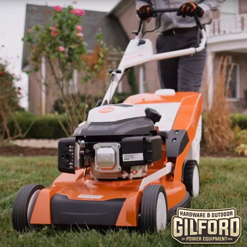 STIHL RM 655 YS Lawn Mower Gas Powered Hydrostatic Drive Self-Propel 21-Inch Deck 173 cc Kohler HD Series Engine