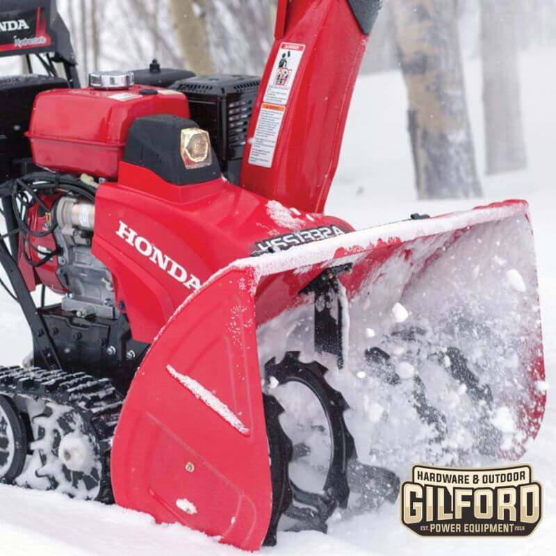 Honda HSS1332ATD Track Drive Snow Blower | Gilford Hardware