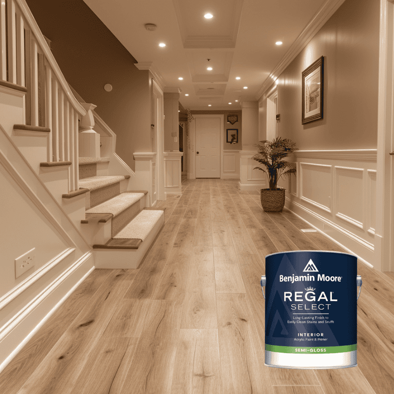 Benjamin Moore Regal Select Interior Paint Semi-Gloss (N551)