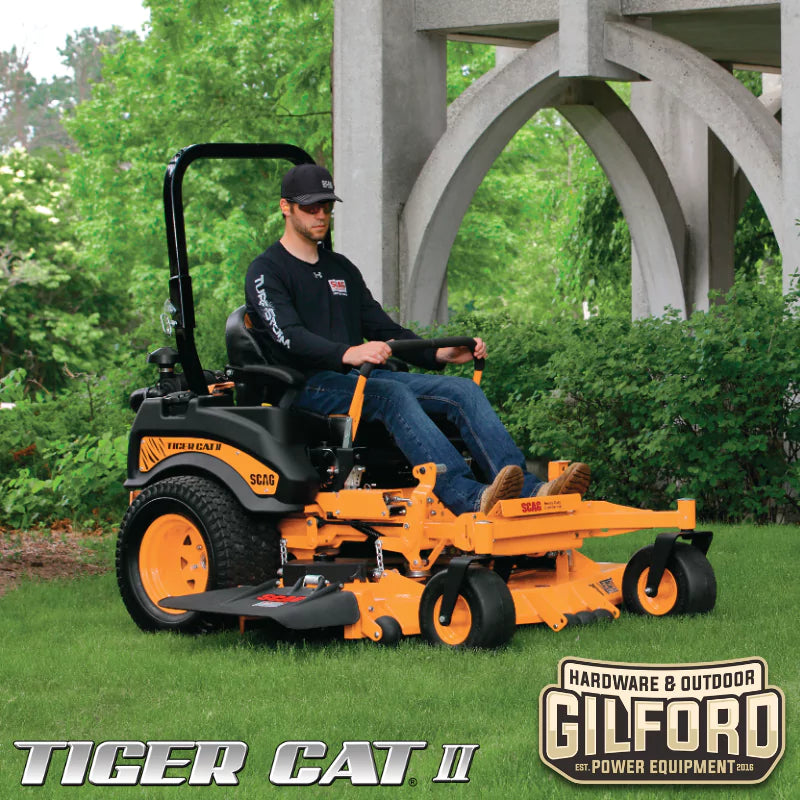 2024 Scag Tiger Cat II Zero Turn Lawn Mower 48", 52", or 61" Velocity Plus Cutter Deck Special Order