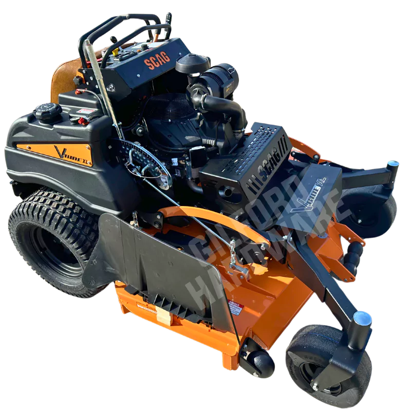 Scag V-Ride XL Stand On Zero Turn Lawn Mower With 61-Inch Velocity Cutter Deck And 40 HP Vanguard Big Block V-Twin EFI