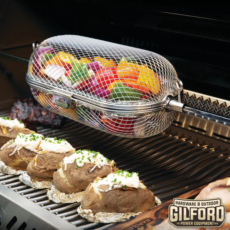 Napoleon Stainless Steel Rotisserie Grill Basket