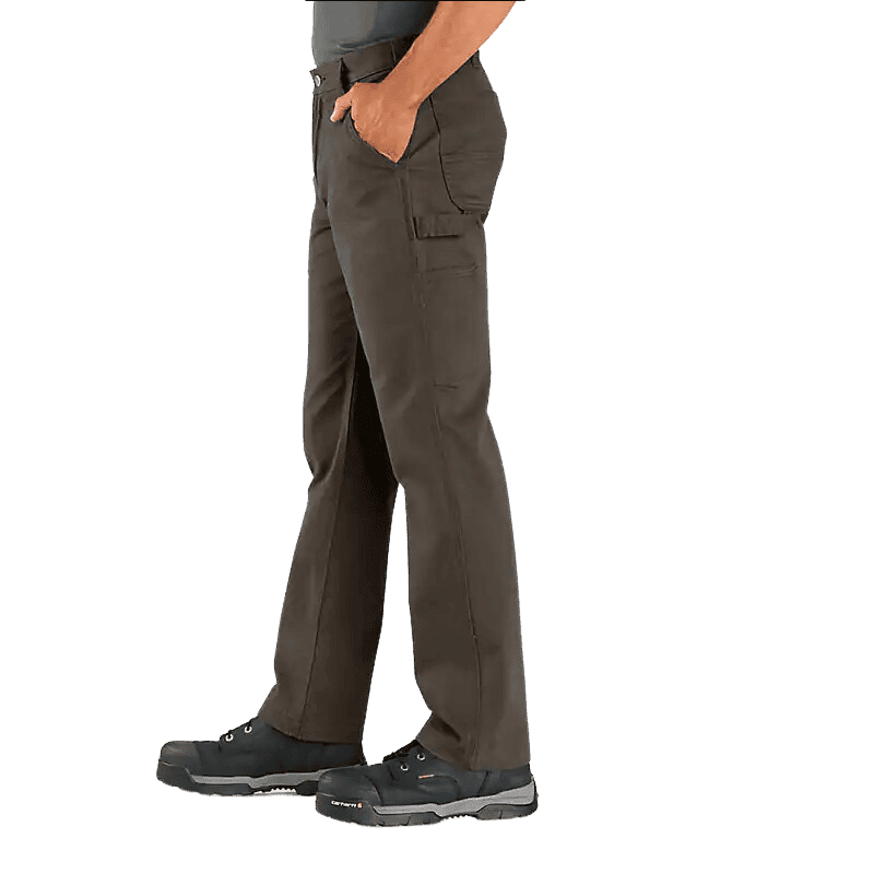 Carhartt Relaxed Fit Twill Utility Work Pant Dark Coffee - Durable Workwear | Gilford Hardware