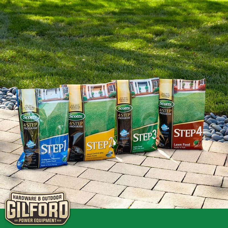 Scotts Step 3 Lawn Fertilizer Lawn Food with 2% Iron (32-0-4) 15,000 sq. ft.