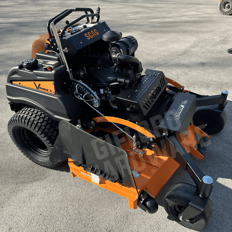 Scag V-Ride XL Stand On Zero Turn Lawn Mower With 61-Inch Velocity Cutter Deck And 40 HP Vanguard Big Block V-Twin EFI