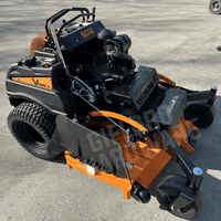 Thumbnail for Scag V-Ride XL Stand On Zero Turn Lawn Mower With 61-Inch Velocity Cutter Deck And 40 HP Vanguard Big Block V-Twin EFI