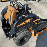 Thumbnail for Scag V-Ride XL Stand On Zero Turn Lawn Mower With 61-Inch Velocity Cutter Deck And 40 HP Vanguard Big Block V-Twin EFI