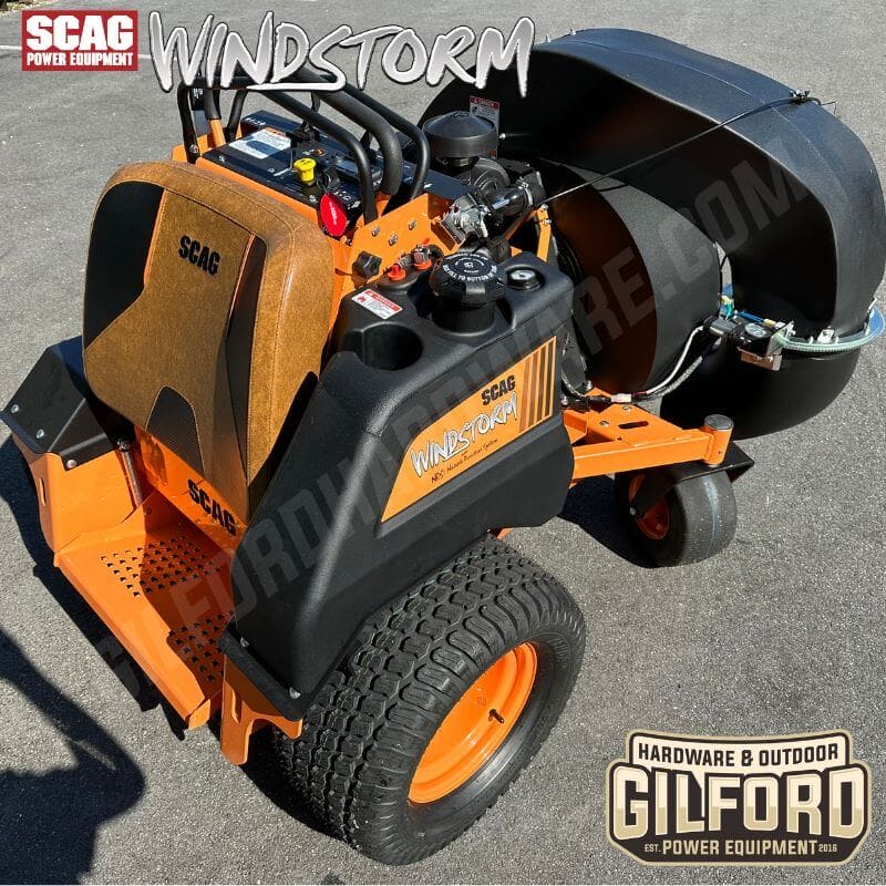 Scag Windstorm Zero-Turn Stand on Blower 37 HP Vanguard BIG BLOCK EFI | Gilford Hardware