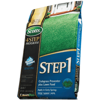 Thumbnail for Scotts Step 1 Lawn Fertilizer Crabgrass Preventer Plus Lawn Food (28-0-7) 15,000 sq. ft.