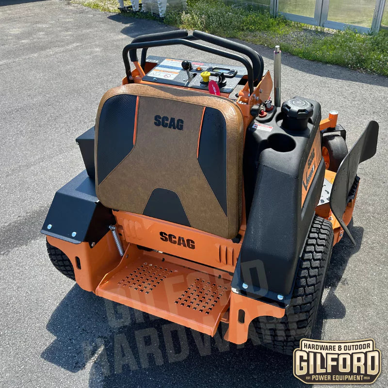 Scag V-Ride II Stand On Zero Turn Lawn Mower With 52-Inch Velocity Cutter Deck And 26 HP Kawasaki FT Series EFI