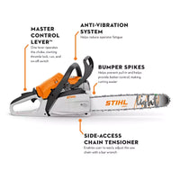 Thumbnail for technical diagram of the STIHL MS 162 Gas Powered Homeowner Chainsaw 16-Inch Bar 30.1 cc