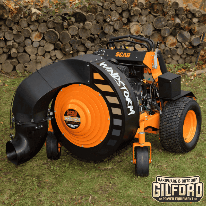 Scag Windstorm Zero-Turn Stand on Blower 37 HP Vanguard BIG BLOCK EFI | Gilford Hardware