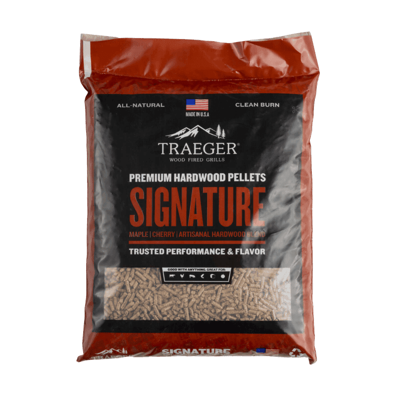 Traeger Signature All Natural Cherry/Hickory/Maple Hardwood Pellets 20 lb. | Gilford Hardware