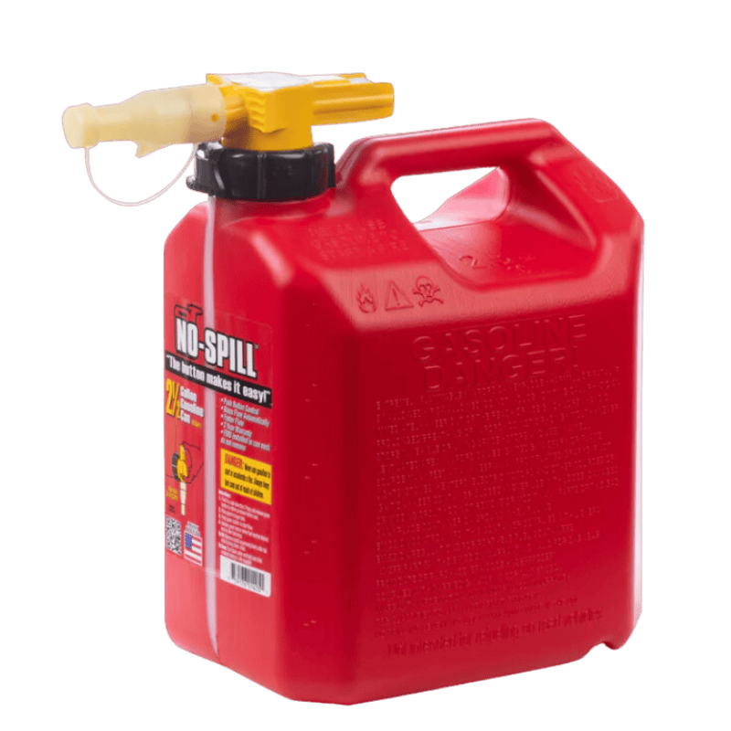 No-Spill Plastic Gas Can 2-1/2 gal. | Gilford Hardware 