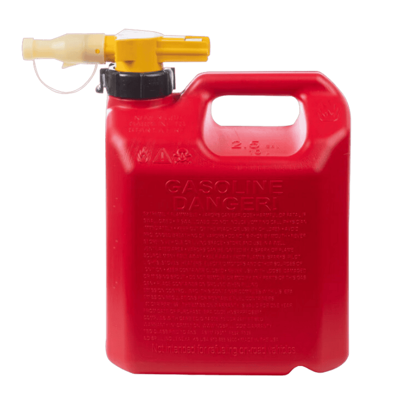 No-Spill Plastic Gas Can 2-1/2 gal. | Gilford Hardware 