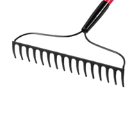 Thumbnail for Truper Steel Bow Rake Fiberglass Handle 60.5 in. L X 16 in. W | Gilford Hardware