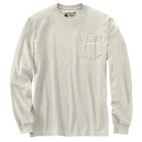 Thumbnail for Carhartt Long-Sleeve Pocket C Graphic Relaxed Fit Heavyweight Shirt | Gilford Hardware