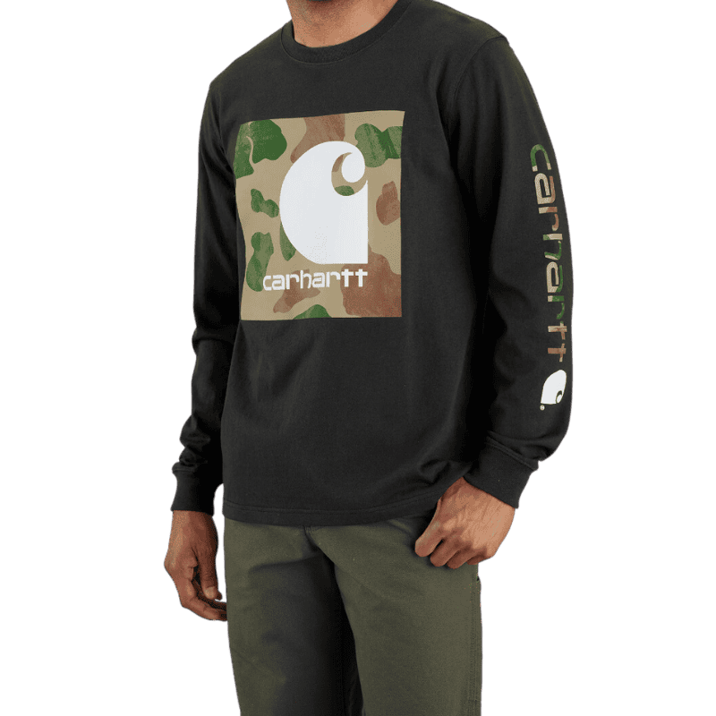 Carhartt Camouflage C Graphic Long-Sleeve Shirt | Gilford Hardware