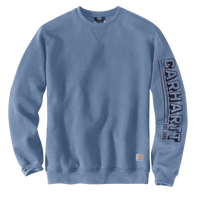 Thumbnail for Carhartt Loose Fit Graphic Sleeve Crewneck Sweatshirt | Gilford Hardware