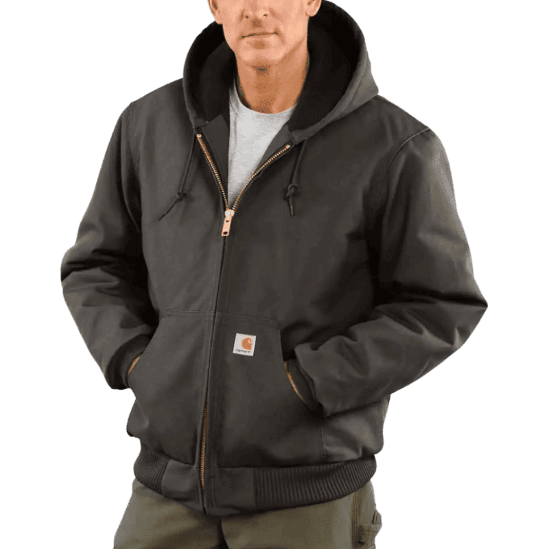 Carhartt Loose Fit Firm Duck Insulated Flannel-Lined Jacket | Gilford Hardware