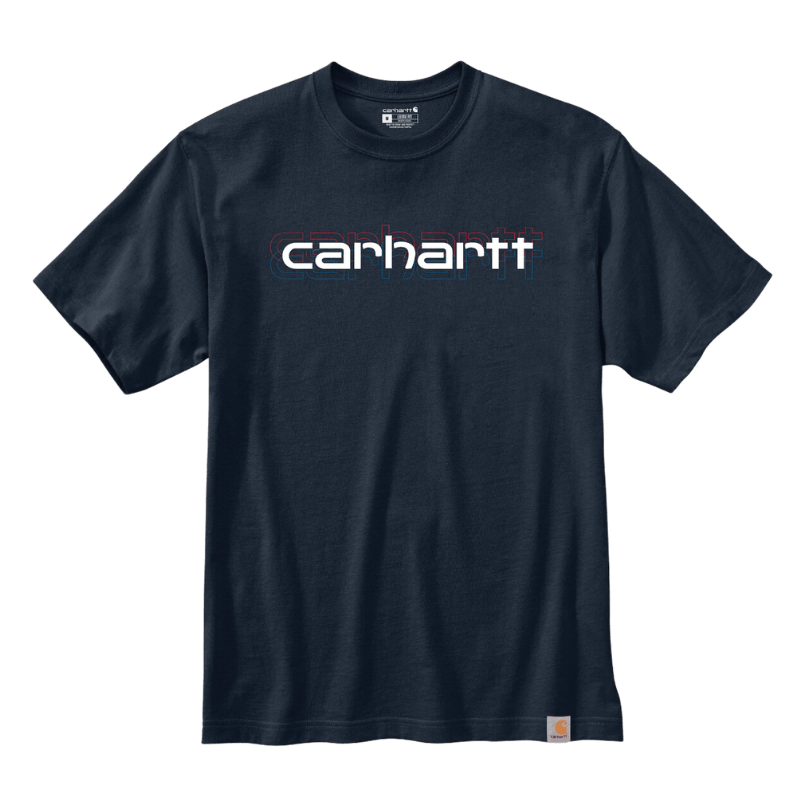 Carhartt Loose Fit Heavyweight Short-Sleeve Logo Graphic T-Shirt | Gilford Hardware 