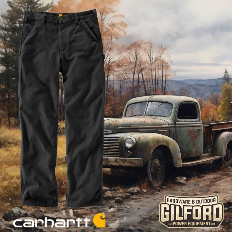 Carhartt B111 Work Pant: Flannel-Lined & Loose Fit | Gilford Hardware