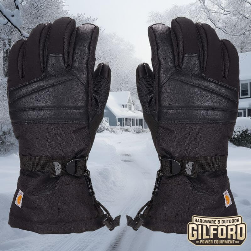 Carhartt Storm Defender®/Cold Snap Insulated Leather Gauntlet Gloves | Gilford Hardware 