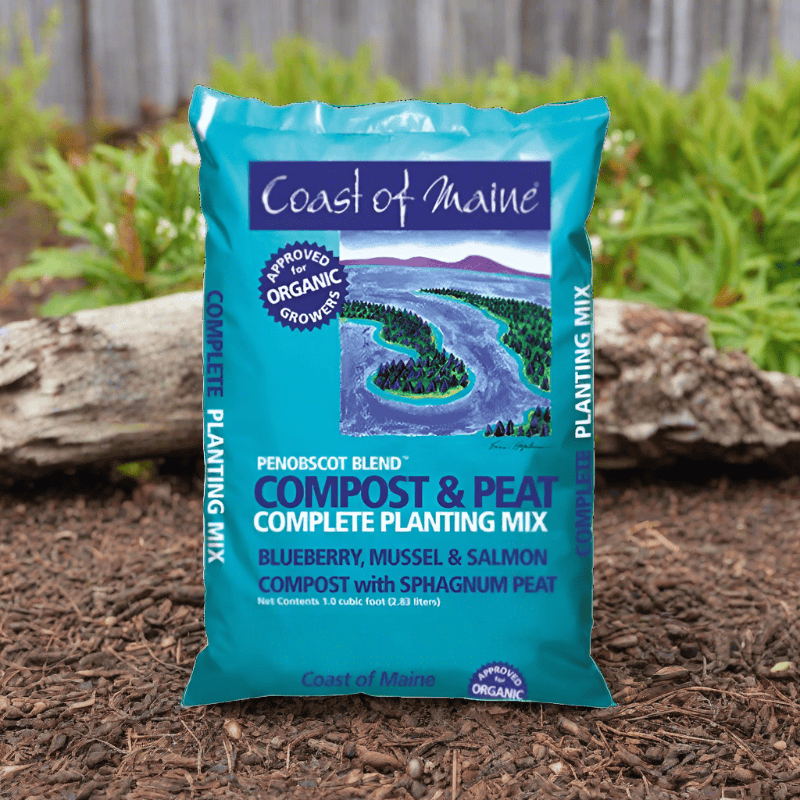 Coast Of Maine Penobscot Blend Organic Planting Mix for Trees, Shrubs and Perennials Compost & Peat 1 ft³