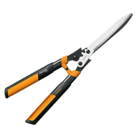 Thumbnail for Fiskars PowerGear2 Steel Straight Edge Hedge Shears 10-Inch Blade (23