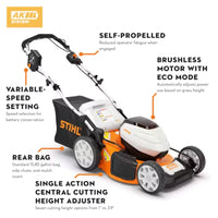 Thumbnail for STIHL RMA 460 V Battery Self-Propelled Lawn Mower 19