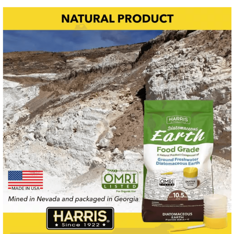 Harris Food Organic Powder Diatomaceous Earth 10.5 lb. | Gilford Hardware 