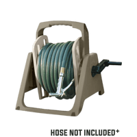 Thumbnail for Suncast Hose Handler Taupe Retractable Wall Mounted Hose Reel 100 ft. | Gilford Hardware 