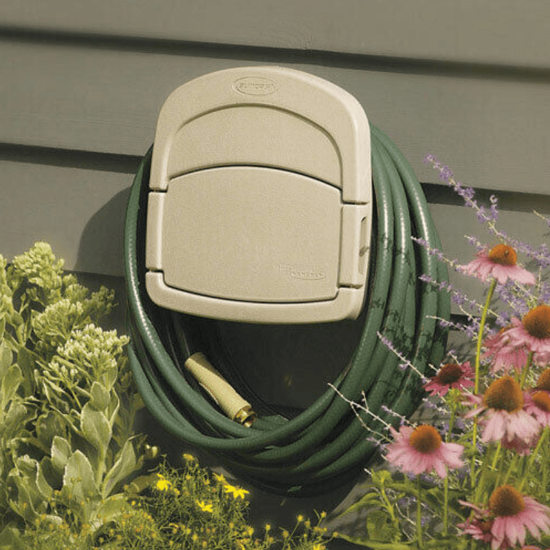 Suncast Hose Hangout Wall Mount Brown Hose Holder 150 ft. | Gilford Hardware