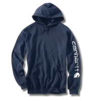 Thumbnail for Carhartt Loose Fit Midweight Logo Sleeve Graphic Hoodie K288