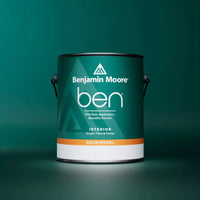 Thumbnail for Benjamin Moore ben® Interior Satin/Pearl Finish (N628) – Effortless Application & Flawless Finish