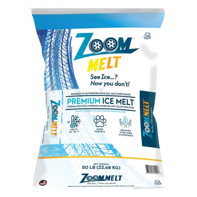 Zoom Ice Melt 50 lb. – Rapid-Acting, Long-Lasting Ice & Snow Melter