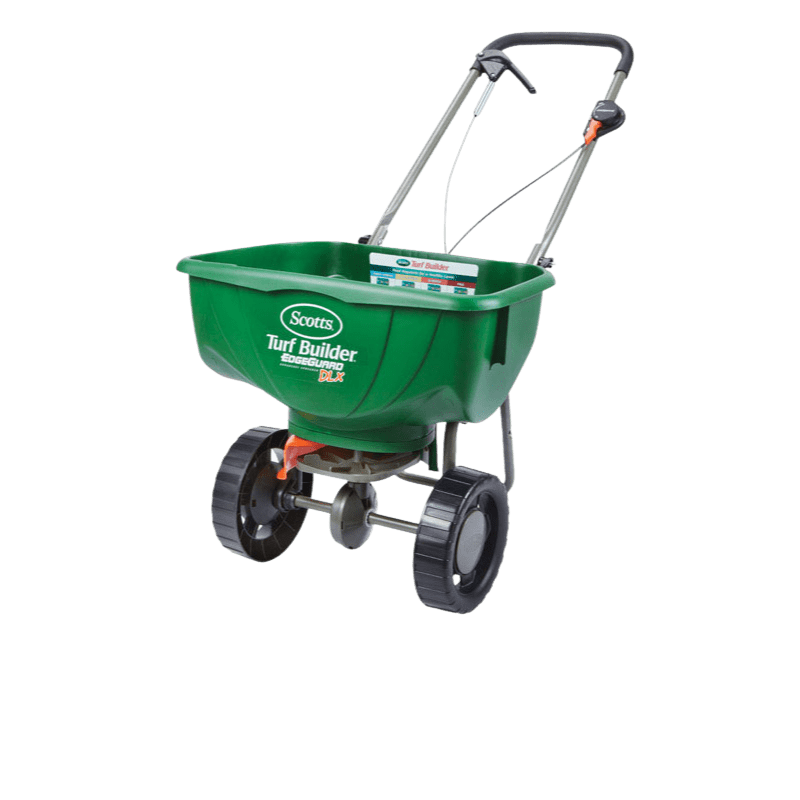 Scotts Deluxe EdgeGuard Push Spreader |  Gilford Hardware