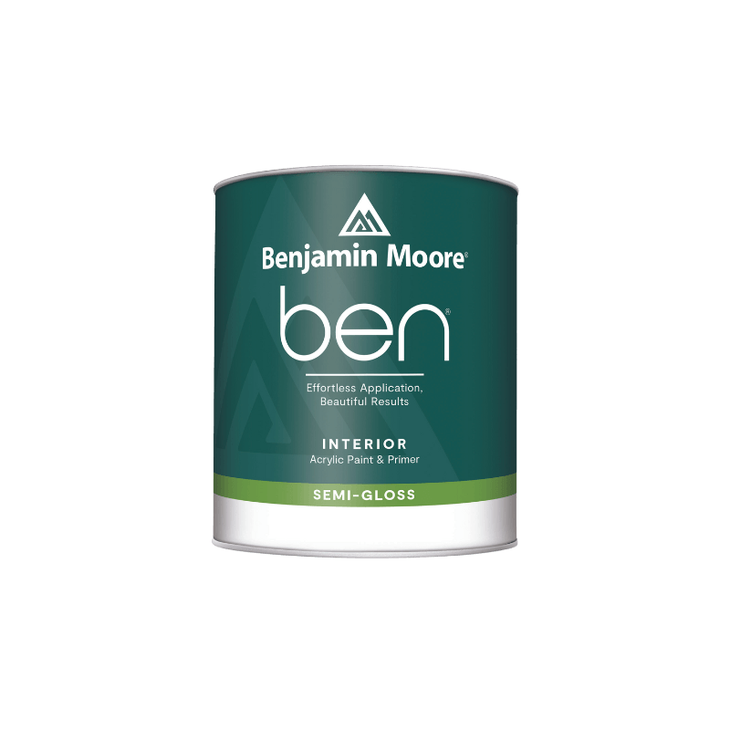 Benjamin Moore ben Interior Paint Semi-Gloss | Gilford Hardware