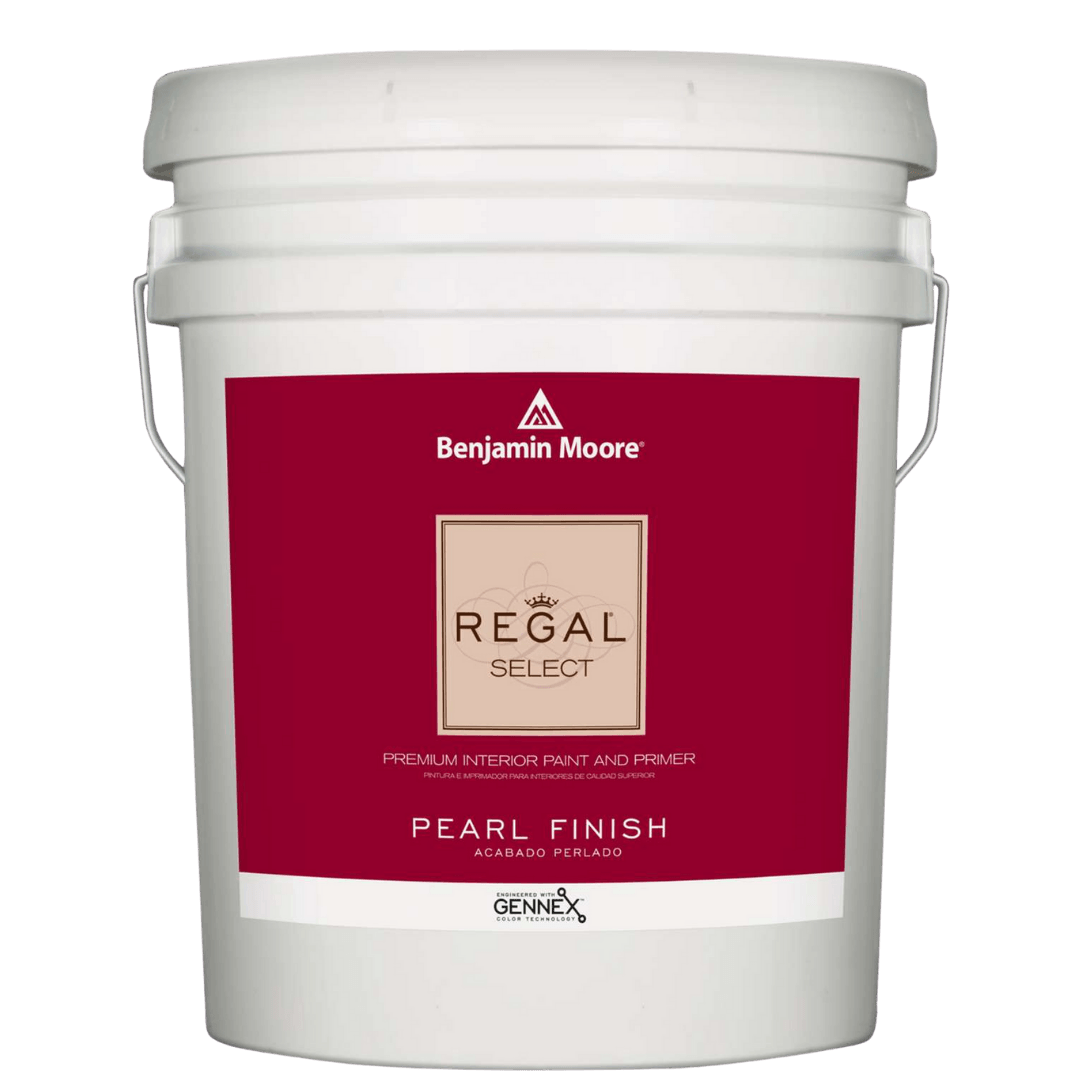 Benjamin Moore Regal Select Interior Paint - Luxury Pearl Finish in 5-Gallon N550