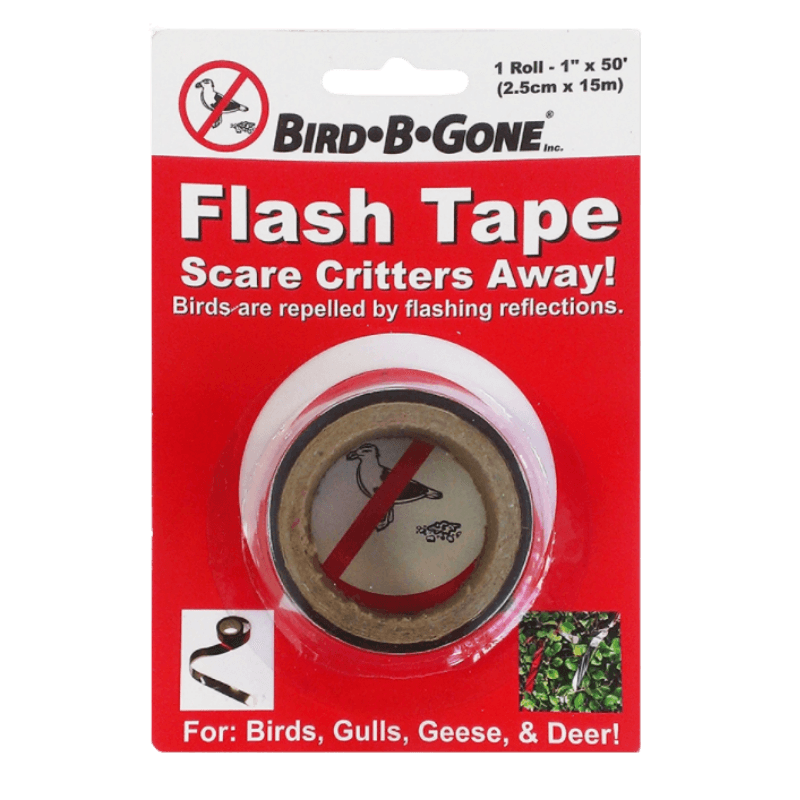 Bird-B-Gone Mylar Flash Tape Red 1" x 50' | Gilford Hardware