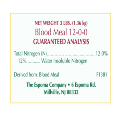 Espoma Blood Meal Organic Plant Food 17 lb. | Gilford Hardware 