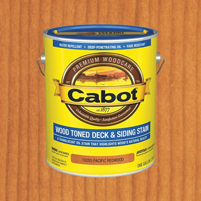 Cabot Semi-Transparent Redwood Oil Deck and Siding Stain | Gilford Hardware