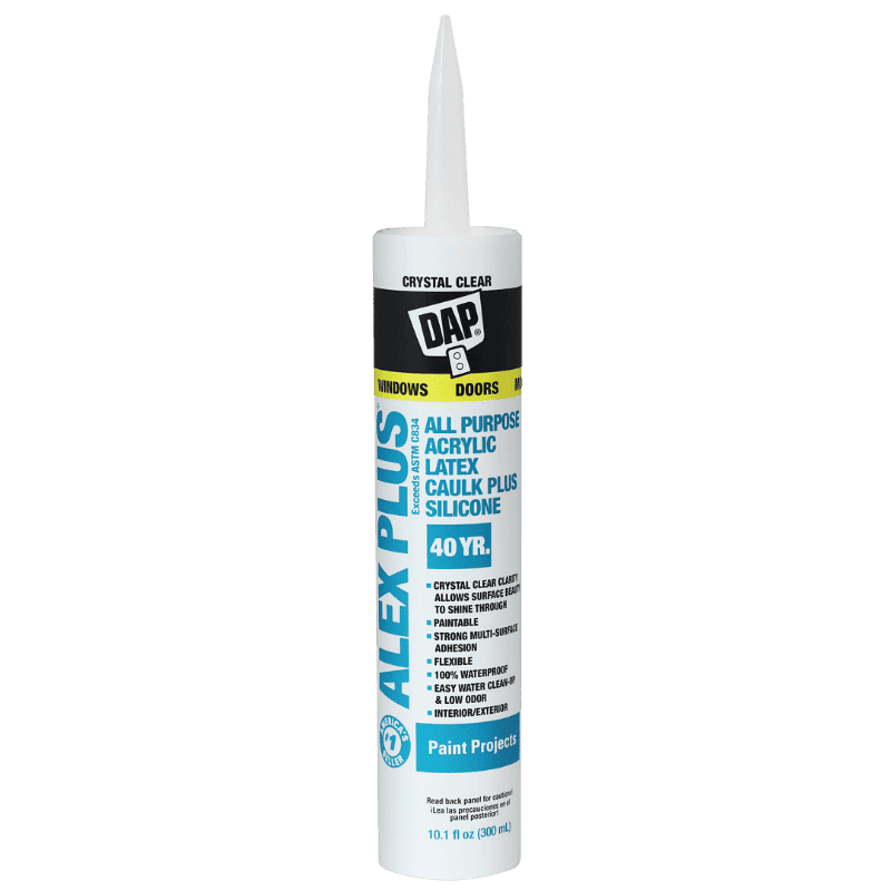 DAP Alex Plus Acrylic Latex All Purpose Caulk 10.1 oz | Gilford Hardware 